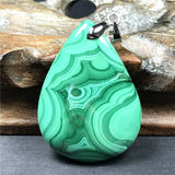 Malachite Chrysocolla Pendant Jewelry Healing Gift