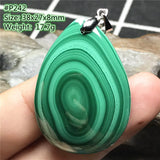 Malachite Chrysocolla Pendant, Silver Crystal Green Gemstone