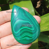 Natural Green Malachite Gem Stone Pendant for DIY Jewelry Making