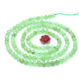 Green Nephrite Faceted Loose Beads Gemstone Bracelet Necklace