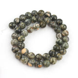 Natural Green KAMBABA Jaspe Stone Beads 6mm 8mm 10mm