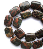 Green Opal Flat Rectangle 15*20mm Loose Beads DIY Jewelry Making