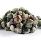 Green Opal Freeform Beads for Jewelry Making 15''
