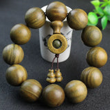 Green Sandalwood Bracelet Buddhist Beads Rosary