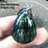 Natural Green Seraphinite Pendant Jewelry AAAAA