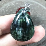 Natural Green Seraphinite Pendant Jewelry AAAAA