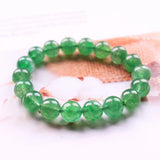 Green Strawberry Quartz Bracelet Crystal Beads Strands 7-14mm