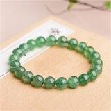 Green Strawberry Quartz Bracelet Crystal Beads Strands 7-14mm