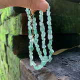 Green Strawberry Quartz Choker Necklace Women High Jewelry