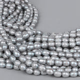 Natural Grey Freshwater Baroque Pearls Beads for Jewelry Making