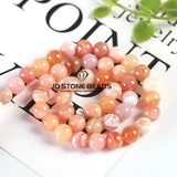 Grey Red Agates Persian Carnelian Round Beads for Jewelry Making