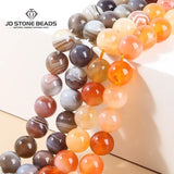 Grey Red Agates Persian Carnelian Round Beads for Jewelry Making