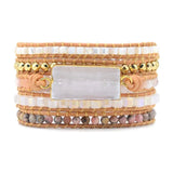 Bohemia 5X Wrap Bracelet Women Jewelry