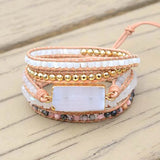 Bohemia 5X Wrap Bracelet Women Jewelry