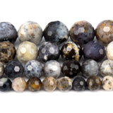 Hard Dendritic Opal Round Beads 6/8/10/12MM Strand