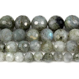 Faceted Labradorite Round Beads 6/8/10/12MM