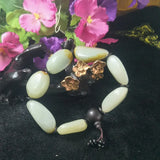 Natural He tian Jade Rough stone Jade Bracelet Jewelry