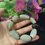 Natural He tian Jade Rough stone Jade Bracelet Jewelry
