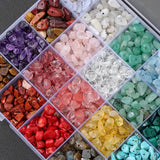Healing Stone Chips Beads 3-5mm Apatite Amethysts Quartzs Gravel Bead