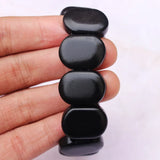 Natural Healing Stone Needle Bracelets Bianstone Bangles Men Women