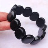 Natural Healing Stone Needle Bracelets Bianstone Bangles Men Women