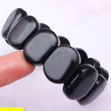 Natural Healing Stone Needle Bracelets Bianstone Bangles Men Women