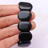 Natural Healing Stone Needle Bracelets Bianstone Bangles Men Women