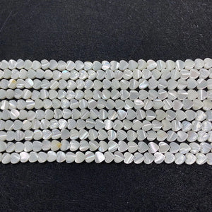 Natural Shell Beads Charm DIY Jewelry 6mm