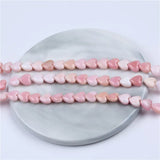 Heart Shape Sea Shell Pearl Strand for Jewelry Making