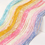 Natural Heishi Beads Shell Pearl Glitter Dyed Spacer Beads Necklace