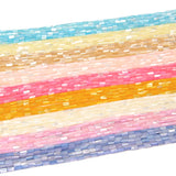 Natural Heishi Beads Shell Pearl Glitter Dyed Spacer Beads Necklace
