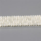 3x5mm Heishi Shell Beads Rondelled Shape Mother of Pearl DIY Jewelry Mak