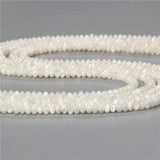3x5mm Heishi Shell Beads Rondelled Shape Mother of Pearl DIY Jewelry Mak