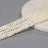 3x5mm Heishi Shell Beads Rondelled Shape Mother of Pearl DIY Jewelry Mak