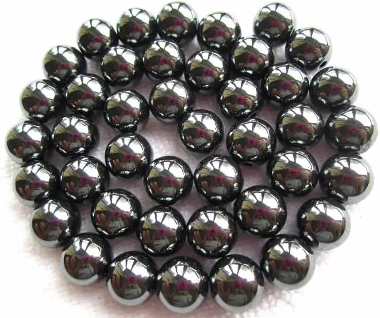 Natural Hematite Round Ball Beads 16'' 9Colors
