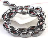 Hematite Bead Hollow Heart Shape Round Square Hematite Loose Bead