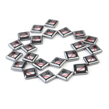 Hematite Bead Hollow Heart Shape Round Square Hematite Loose Bead