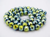 Faceted Natural Hematite Round Beads 15.5'' 5 Strands/Pack