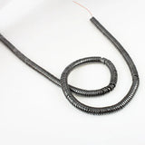 Hematite Magnet Beads Vacuum Plating Wavy Hematite DIY Bracelet Necklace