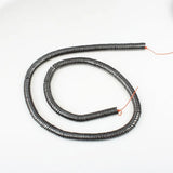 Hematite Magnet Beads Vacuum Plating Wavy Hematite DIY Bracelet Necklace