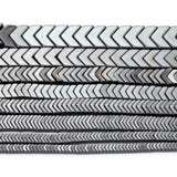 Natural Hematite Stone Beads Arrow Hematite Spacer Beads for Jewelry Making