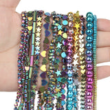 Colorful Geometric Hematite Stone Beads for Jewelry Making