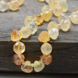 Hematoid Quartz Faceted Water Drop Beads 7x7mm - 52 Beads