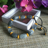 Hetian Stone Bracelet Lucky Auspicious Amulet Jade Bracelet