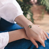 Vintage Hetian Chalcedony Carp Pearl Bracelet