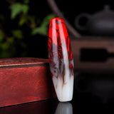 Hetian Jade Dzi Beads Pendant Necklace Carved Charm Jewelry