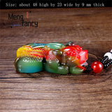 Hetian Jade Pixiu Pendant Fine Jewelry Amulet Sweater Chain Couple