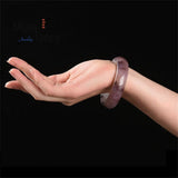 Natural Hetian Golden Silk Jade Bangle Charms Fine Jewelry Sets Women Bracelet