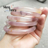 Hetian Golden Silk Jade Bangle & Charms Fine Jewelry Set