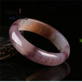 Natural Hetian Golden Silk Jade Bangle Charms Fine Jewelry Sets Women Bracelet
